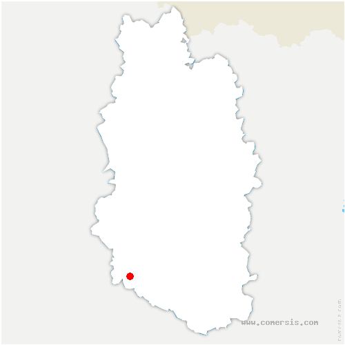 carte de localisation d'Aulnois-en-Perthois