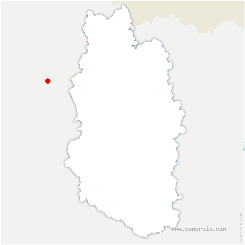 carte de localisation d'Ay-sur-Moselle