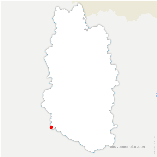 carte de localisation de Bagneux