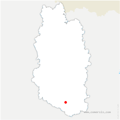 carte de localisation de Baudignécourt