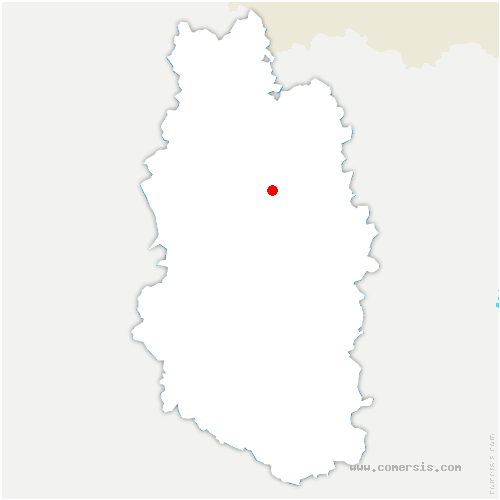 carte de localisation de Belrupt-en-Verdunois