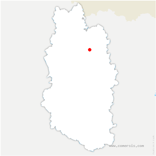 carte de localisation de Bezonvaux