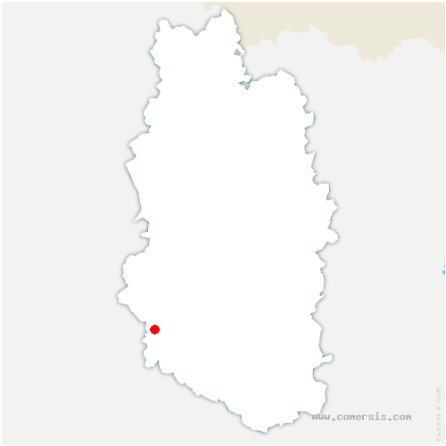 carte de localisation de Bicqueley