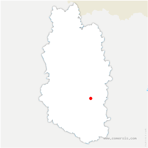 carte de localisation de Boncourt-sur-Meuse