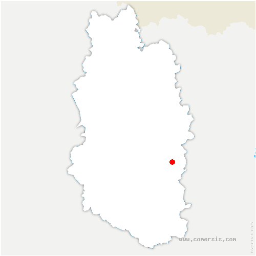 carte de localisation de Bouconville-sur-Madt