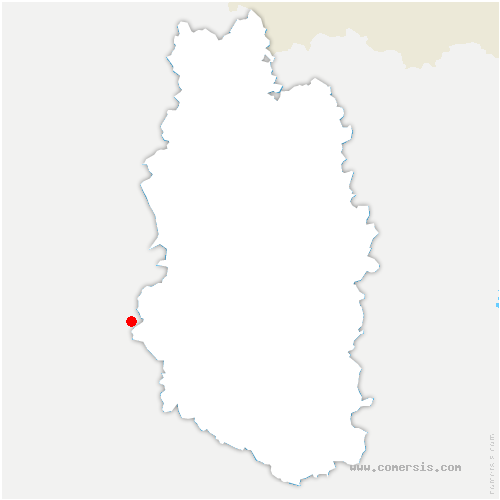 carte de localisation de Boucq