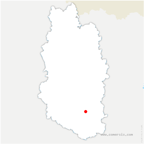carte de localisation de Bovée-sur-Barboure