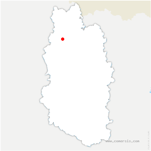 carte de localisation de Brieulles-sur-Meuse