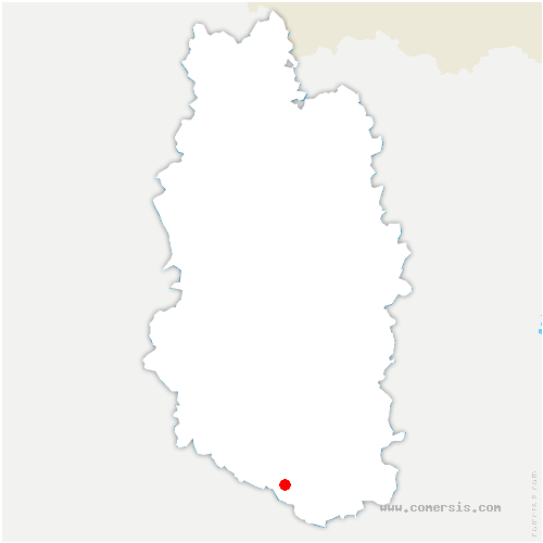 carte de localisation de Bure