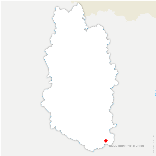 carte de localisation de Burey-la-Côte