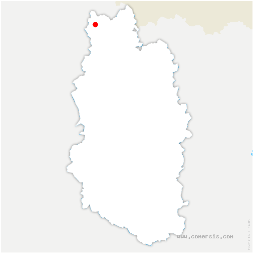 carte de localisation de Chamouilley