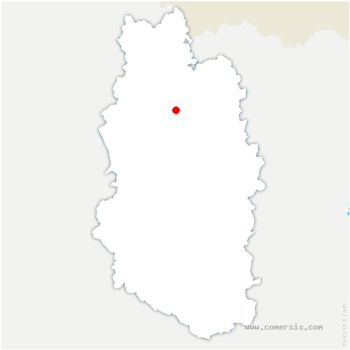 carte de localisation de Champneuville