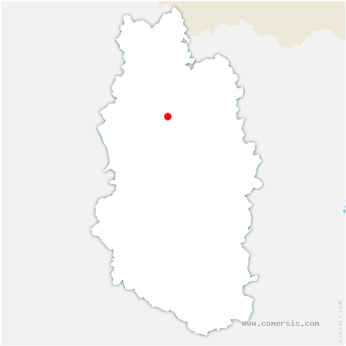 carte de localisation de Charny-sur-Meuse