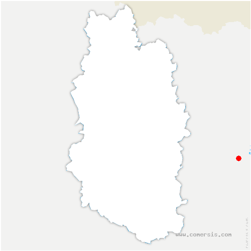 carte de localisation de Cheminon