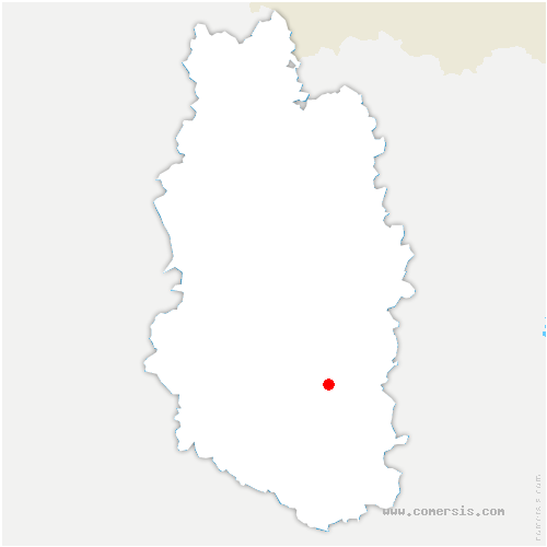 carte de localisation de Chonville-Malaumont