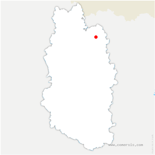 carte de localisation de Cirfontaines-en-Ornois