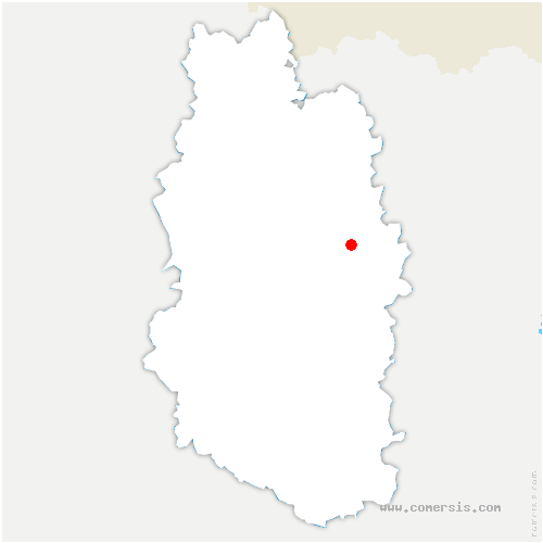 carte de localisation de Combres-sous-les-Côtes