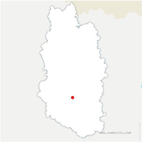 carte de localisation de Cousances-lès-Triconville