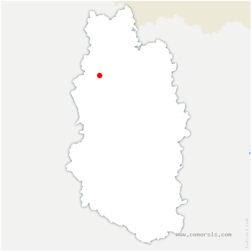carte de localisation de Cuisy