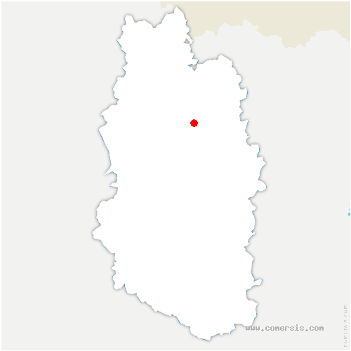 carte de localisation de Damloup