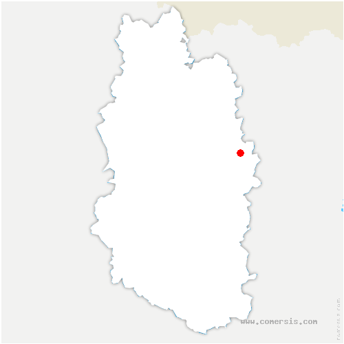 carte de localisation de Doncourt-aux-Templiers