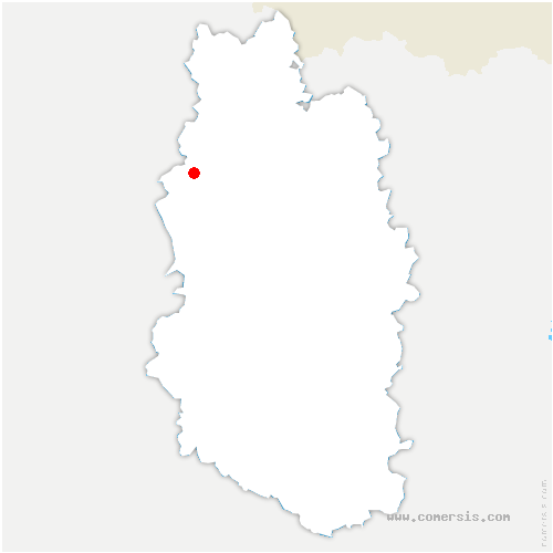 carte de localisation de Épinonville