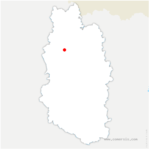 carte de localisation d'Esnes-en-Argonne