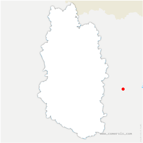 carte de localisation d'Étrepy