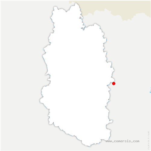 carte de localisation d'Euilly-et-Lombut