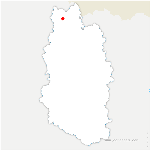 carte de localisation de Fontaines-sur-Marne