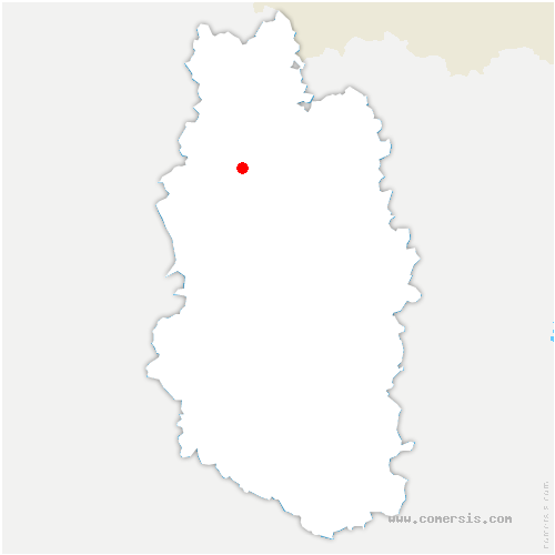 carte de localisation de Forges-sur-Meuse