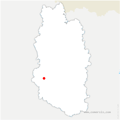 carte de localisation de Francheville