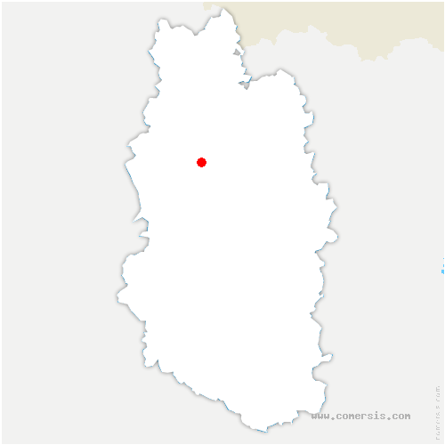 carte de localisation de Fromeréville-les-Vallons