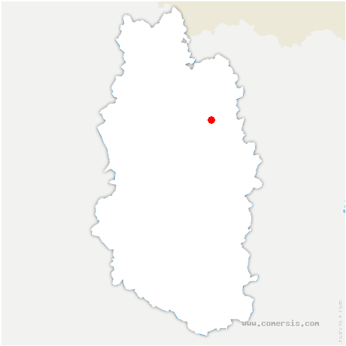 carte de localisation de Fromezey
