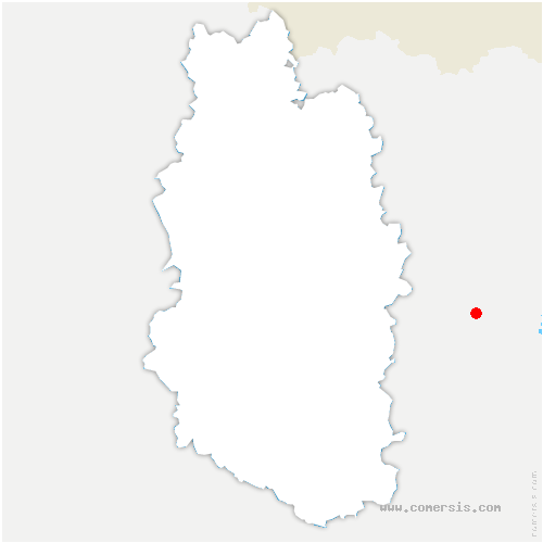 carte de localisation de Fromy