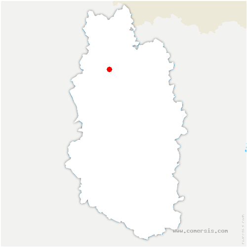 carte de localisation de Gercourt-et-Drillancourt