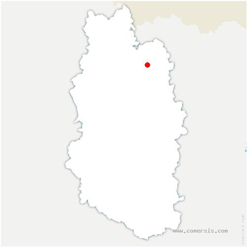 carte de localisation de Germay