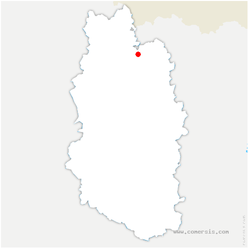carte de localisation de Gillaumé
