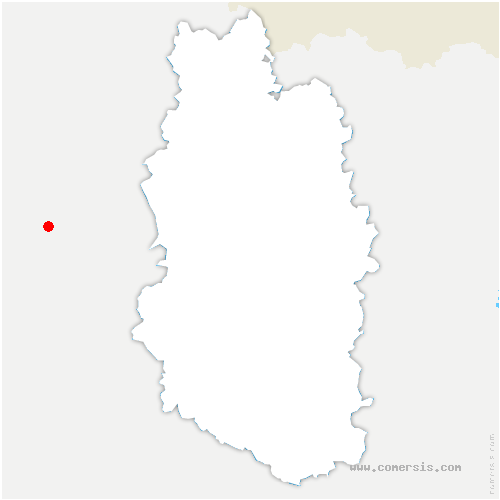 carte de localisation de Gravelotte