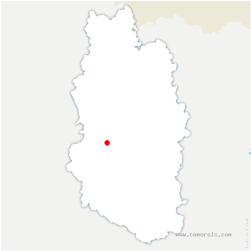 carte de localisation de Jezainville