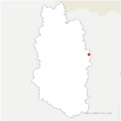 carte de localisation de Jonville-en-Woëvre