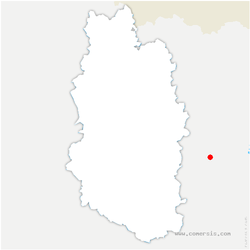 carte de localisation de Jussecourt-Minecourt