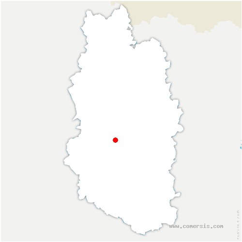 carte de localisation de Landremont
