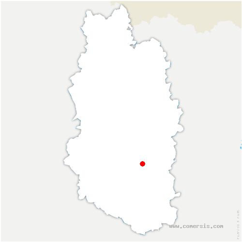 carte de localisation de Lérouville