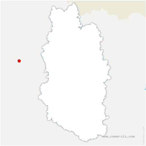 carte de localisation de Lessy