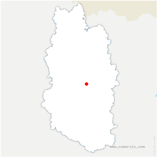 carte de localisation de Létricourt