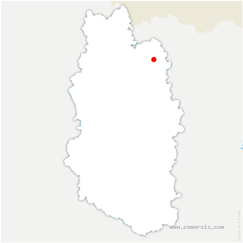 carte de localisation de Lezéville