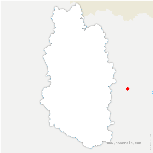 carte de localisation de Linay