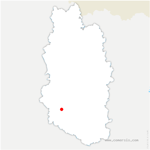 carte de localisation de Longeville-en-Barrois