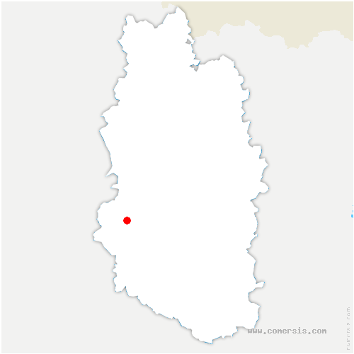 carte de localisation de Manoncourt-en-Woëvre